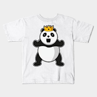 Make way for King Panda 👑 Kids T-Shirt